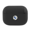 Чехол BMW для AirPods Pro Geniune Leather Silver Logo Black (BMAPSSLBK)