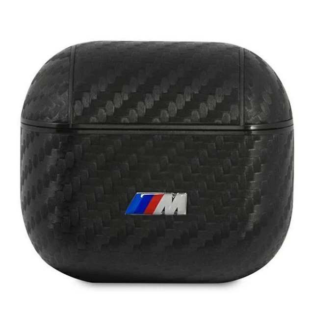 Чехол BMW для AirPods 3 PU Carbon M Collection Black (BMA3WMPUCA)