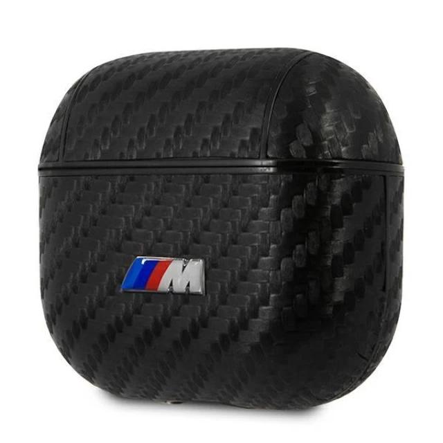 Чехол BMW для AirPods 3 PU Carbon M Collection Black (BMA3WMPUCA)
