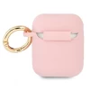 Чохол Guess Silicone Vintage Script для AirPods 2/1 Pink (GUA2SSSI)