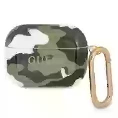 Чохол Guess Camo Collection для AirPods Pro Green (GUAPUCAMA)