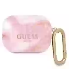 Чохол Guess Marble для AirPods Pro Pink (GUAPUNMP)
