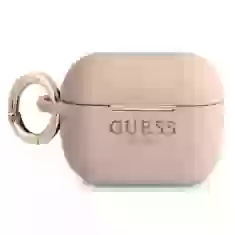 Чохол Guess Silicone Glitter для AirPods Pro Pink (GUAPSGGEP)