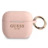 Чехол Guess Silicone Glitter для AirPods 3 Pink (GUA3SGGEP)