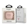 Чехол Guess Silicone Glitter для AirPods 3 Pink (GUA3SGGEP)