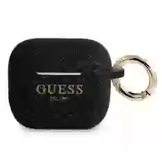 Чохол для навушників Guess Silicone Glitter для AirPods 3 Black (GUA3SGGEK)
