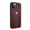 Чохол BMW для iPhone 12 Pro Max Leather Curve Perforate Red (BMHCP12LRSPPR)