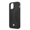 Чохол BMW для iPhone 12 Pro Max Leather Perforate Black (BMHCP12LRSCSK)