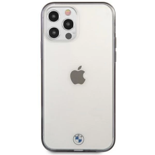 Чохол BMW для iPhone 12 | 12 Pro Signature Collection Transparent (BMHCP12MPCUMRBK)