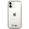 Чехол BMW для iPhone 12 mini Sandblast Transparent (BMHCP12SMBTOK)