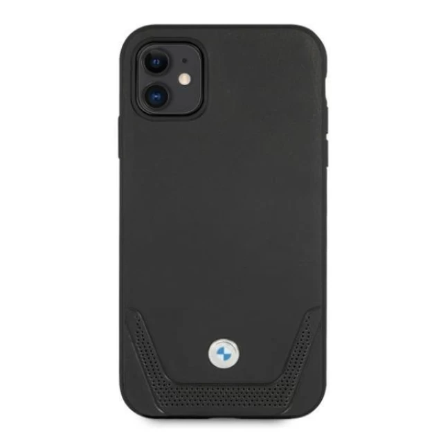 Чохол BMW для iPhone 11 Leather Perforate Black (BMHCN61RSWPK)