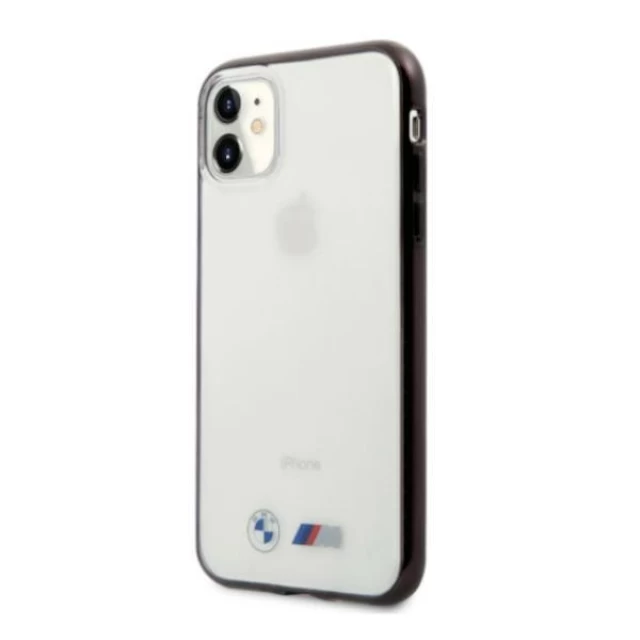 Чохол BMW для iPhone 11 Sandblast Transparent (BMHCN61MBTOK)