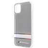 Чехол BMW для iPhone 11 Tricolor Stripes Transparent (BMHCN61SHTWK)