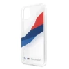 Чехол BMW для iPhone 11 Tricolor Stripes Transparent (BMHCN61SKTGT)
