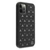 Чохол Mercedes для iPhone 12 Pro Max Silver Stars Pattern Black (MEHCP12LESPBK)