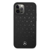 Чехол Mercedes для iPhone 12 Pro Max Silicone Stars Pattern Black (MEHCP12LSIPBK)