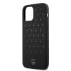 Чехол Mercedes для iPhone 12 Pro Max Silicone Stars Pattern Black (MEHCP12LSIPBK)