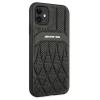 Чехол Mercedes для iPhone 11 Leather Curved Lines Black (AMHCN61OSDBK)