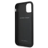 Чохол Ferrari для iPhone 11 Off Track Leather Nylon Stripe Black (FEOMSHCN61BK)