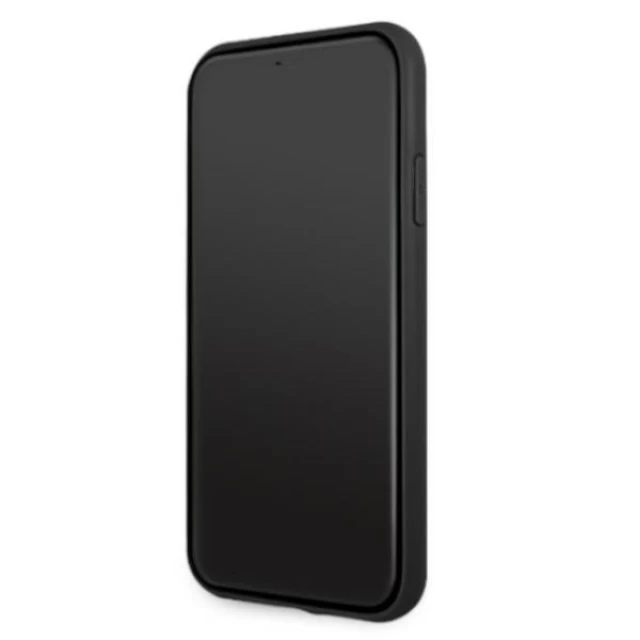 Чехол Mercedes для iPhone 11 Leather Hot Stamped Black (AMHCN61DOLBK)