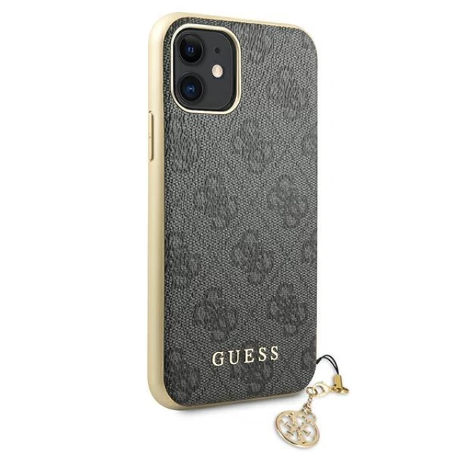 Чехол Guess Charms Collection для iPhone 11 Grey (GUHCN61GF4GGR)