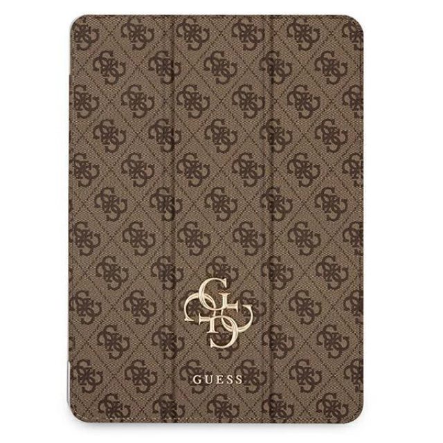 Чохол Guess Book Cover для iPad 12.9 2021 Brown 4G Collection (GUE001470)