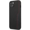 Чохол Mercedes Leather & Carbon Red Stitching для iPhone 13 Black (AMHCP13MDEBK)