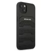 Чехол Mercedes для iPhone 13 mini Leather Debossed Lines Black (AMHCP13SGSEBK)