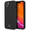 Чехол Mercedes для iPhone 13 Silicone Line Black (MEHCP13MSILBK)