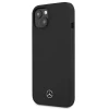 Чехол Mercedes для iPhone 13 Silicone Line Black (MEHCP13MSILBK)