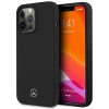 Чехол Mercedes для iPhone 13 Pro Max Silicone Line Black (MEHCP13XSILBK)