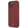 Чехол Mercedes для iPhone 13 mini Silicone Line Red (MEHCP13SSILRE)