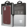 Чехол Mercedes для iPhone 13 Silicone Line Red (MEHCP13MSILRE)