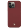 Чохол Mercedes для iPhone 13 | 13 Pro Silicone Line Red (MEHCP13LSILRE)
