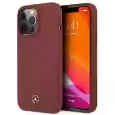 Чохол Mercedes для iPhone 13 Pro Max Silicone Line Red (MEHCP13XSILRE)