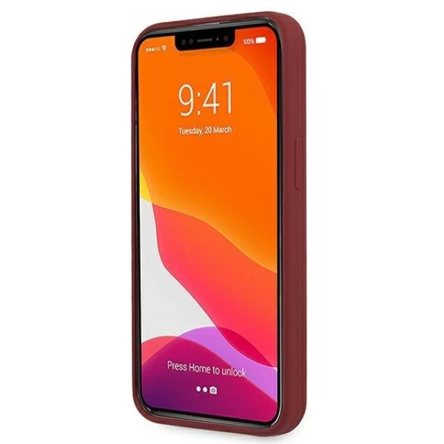 Чохол Mercedes для iPhone 13 Pro Max Silicone Line Red (MEHCP13XSILRE)