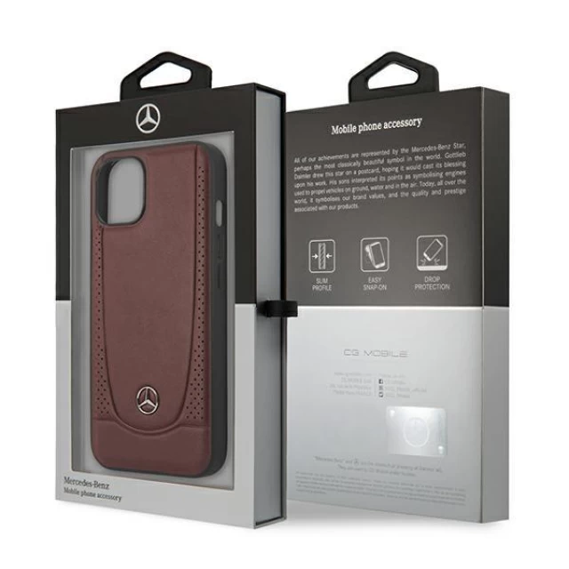 Чехол Mercedes для iPhone 13 Urban Line Red (MEHCP13MARMRE)