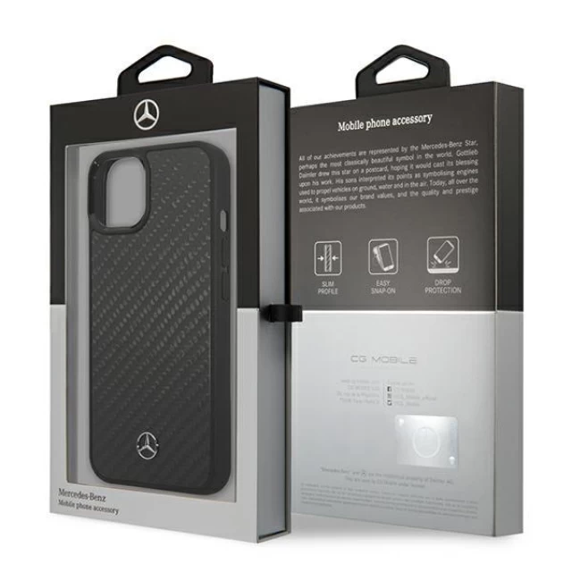 Чохол Mercedes для iPhone 13 Dynamic Line Black (MEHCP13MRCABK)