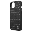 Чохол Mercedes для iPhone 13 mini Silver Stars Pattern Black (MEHCP13SESPBK)