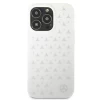 Чохол Mercedes для iPhone 13 Pro Max Silver Stars Pattern White (MEHCP13XESPWH)