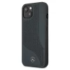 Чехол Mercedes для iPhone 13 Leather Perforated Area Navy (MEHCP13MCDONA)