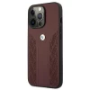 Чохол BMW для iPhone 13 | 13 Pro Leather Curve Perforate Red (BMHCP13LRSPPR)