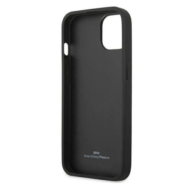 Чохол BMW для iPhone 13 Leather Curve Perforate Black (BMHCP13MRSPPK)