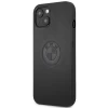 Чехол BMW Leather Embossed для iPhone 13 Black (BMHCP13MREELK)