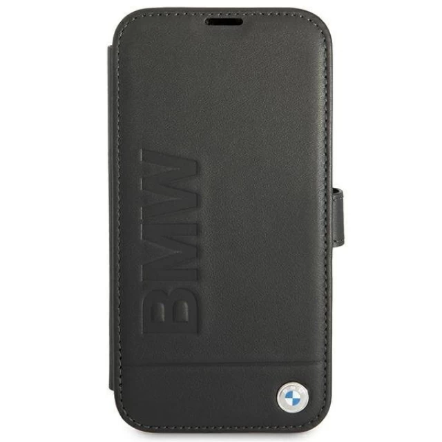 Чехол-книжка BMW для iPhone 13 Signature Black (BMFLBKP13MSLLBK)