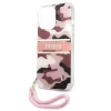 Чохол Guess Camo Strap Collection для iPhone 13 Pro Pink (GUHCP13LKCABPI)
