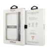 Чехол Guess 4G Grey Strap Silver Chain для iPhone 13 mini Transparent (GUHCP13SKC4GBSI)