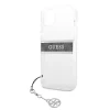 Чохол Guess Grey Strap Charm для iPhone 13 mini Transparent (GUHCP13SKB4GGR)