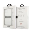 Чехол Guess Grey Strap Charm для iPhone 13 mini Transparent (GUHCP13SKB4GGR)