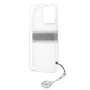 Чохол Guess Strap Charm для iPhone 13 Pro Max Transparent (GUHCP13XKB4GGR)